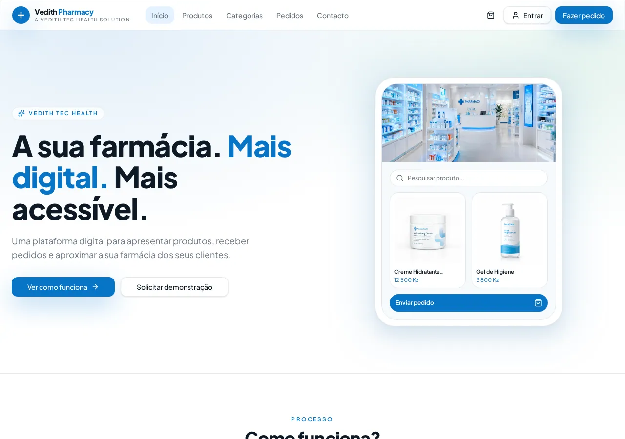 Pré-visualização de Vedith Pharmacy